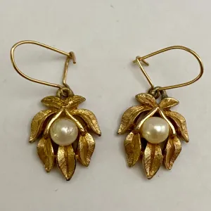 1971 Avon Evening Creations Pierced Earrings- Rare!