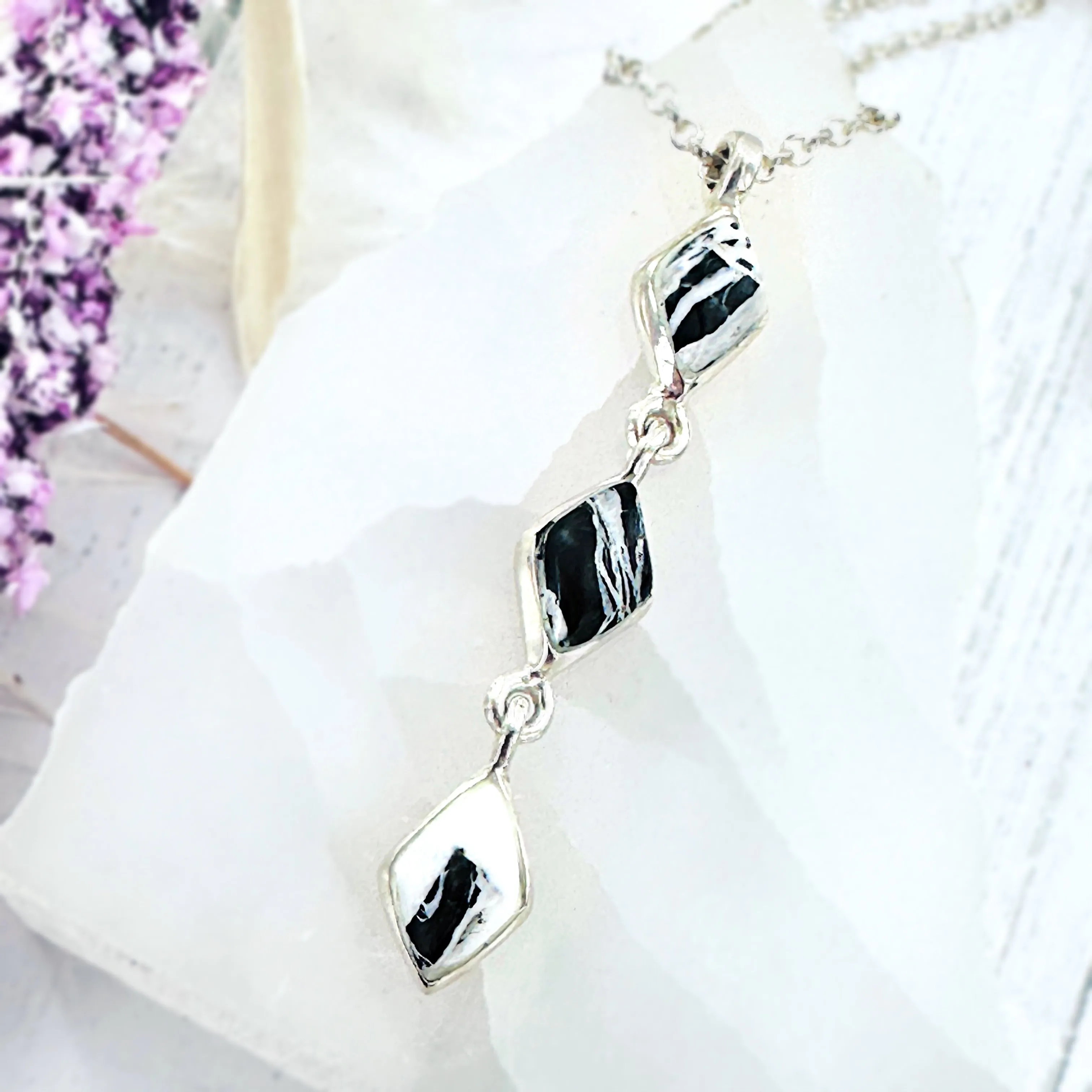 All that Glitters {White Buffalo} Necklace