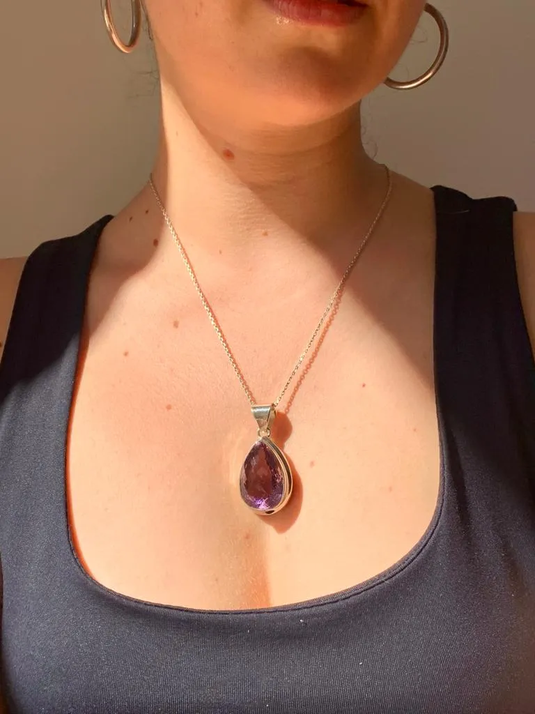 Ametrine Ansley Pendant - Large Teardrop