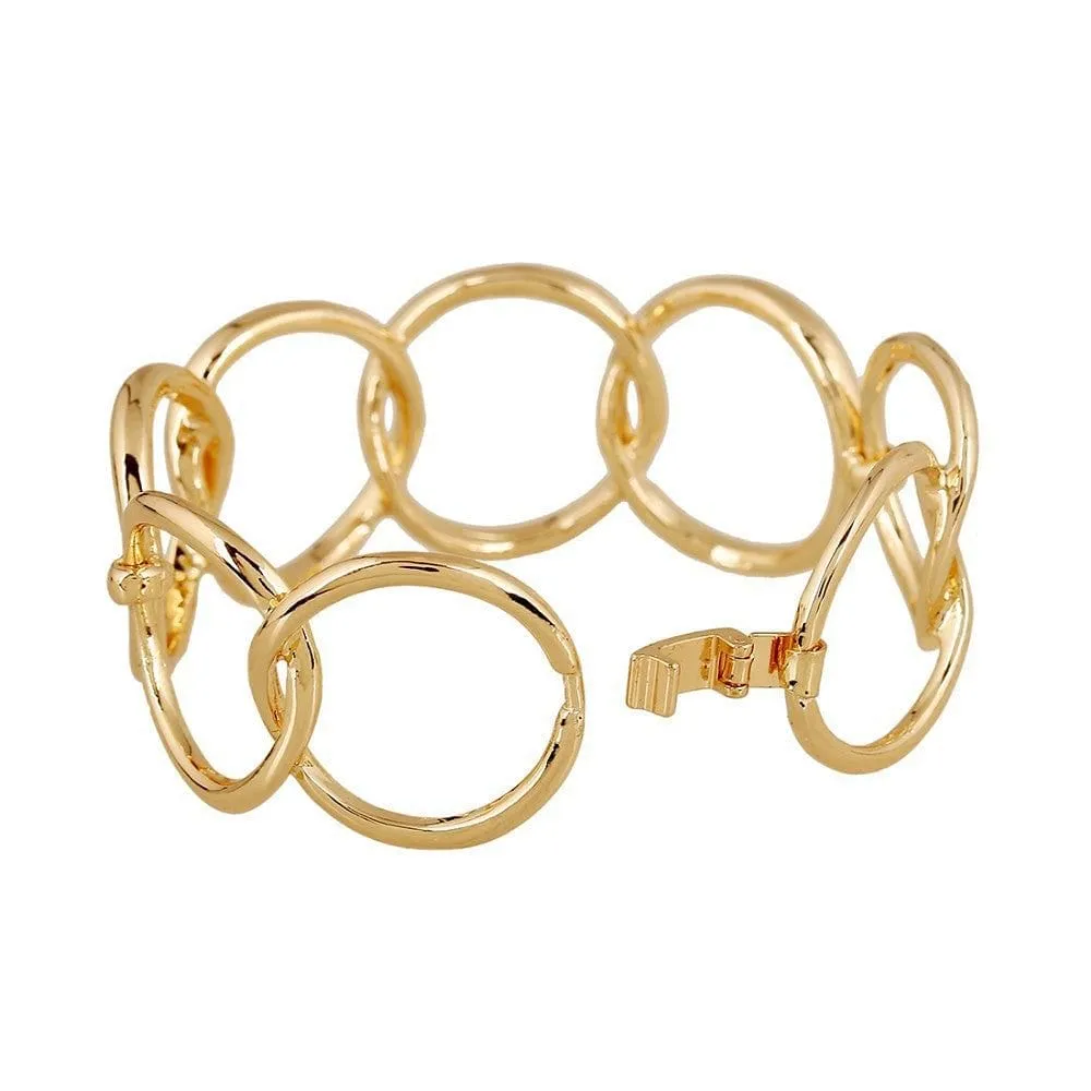 Blair 18k Gold plated link bracelet