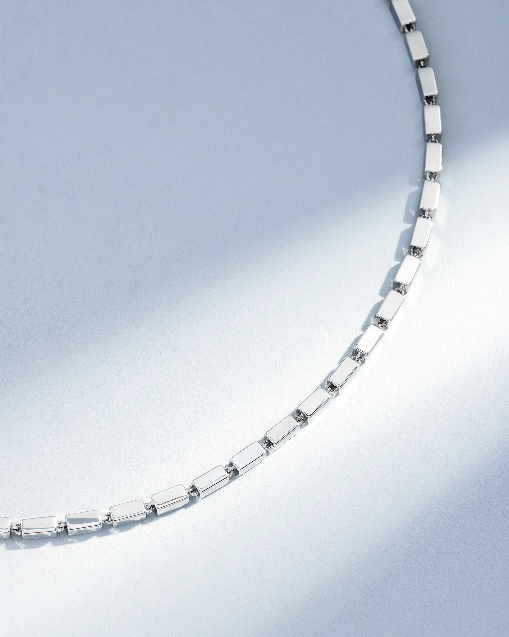 Block-Chain Thick Necklace