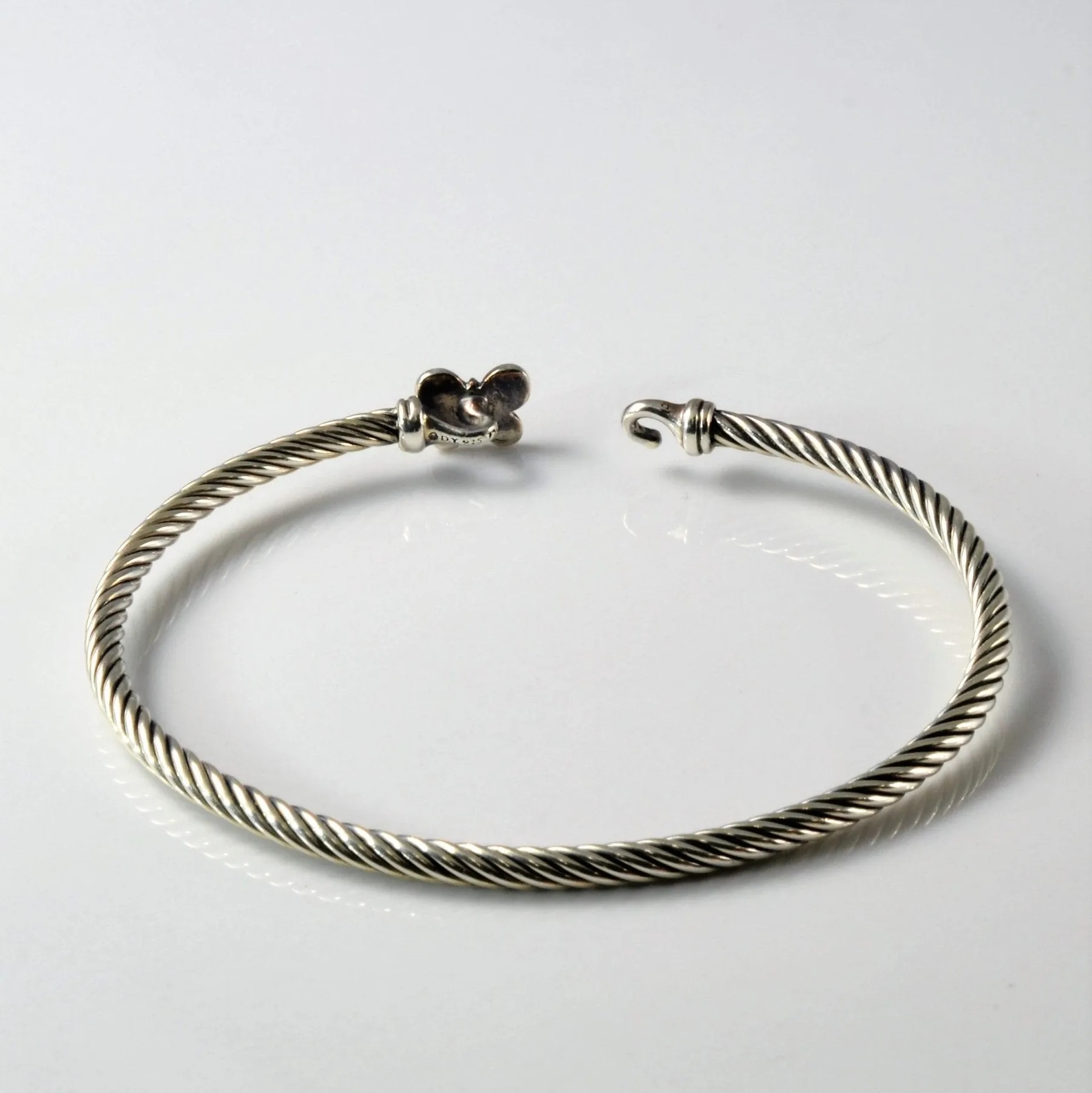 'David Yurman' Butterfly Cable Bracelet | 7" |