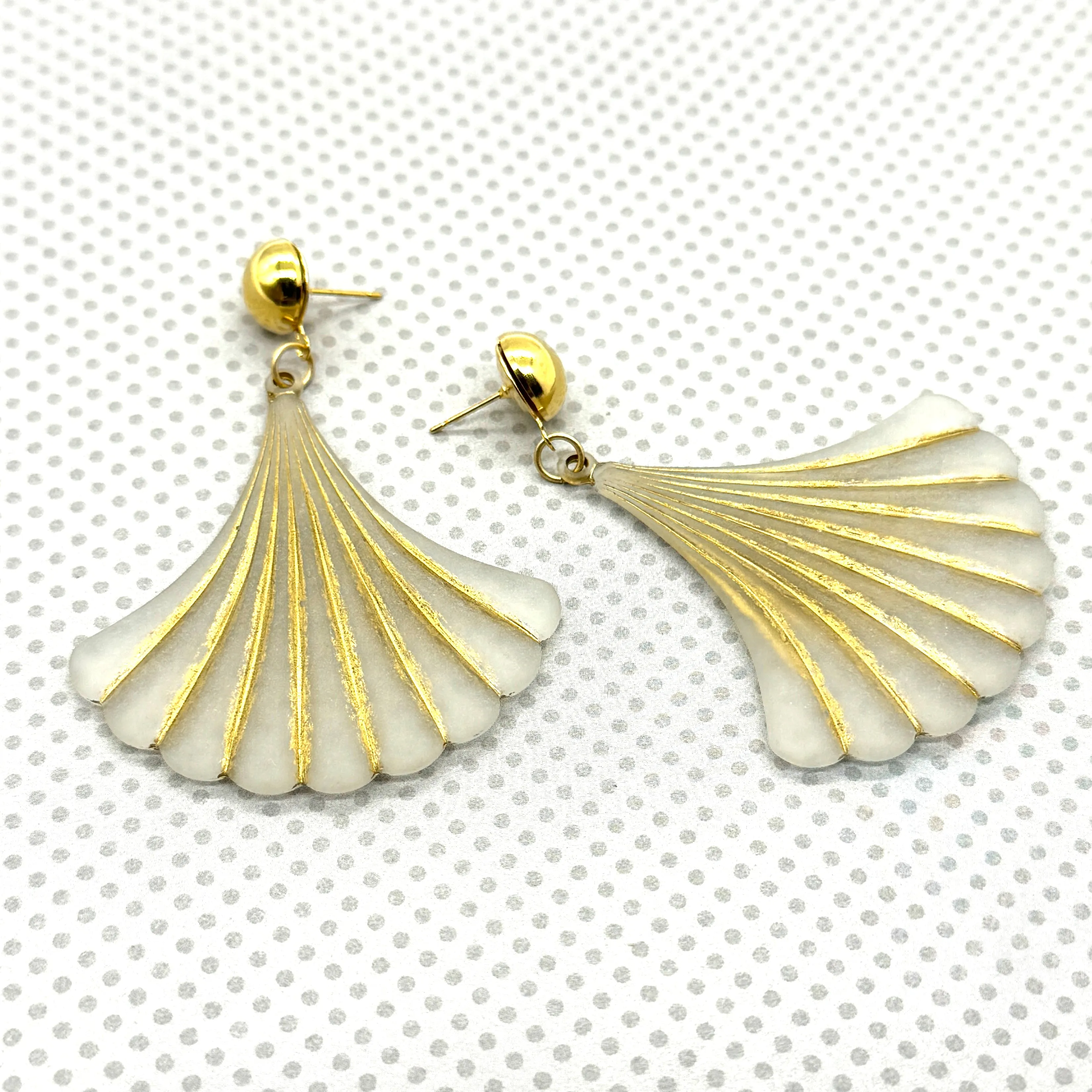 Gingko Leaf Earrings