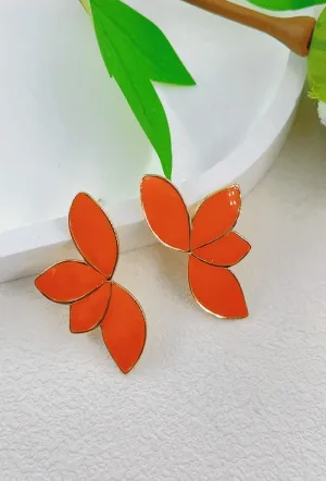 Layla Earrings Orange