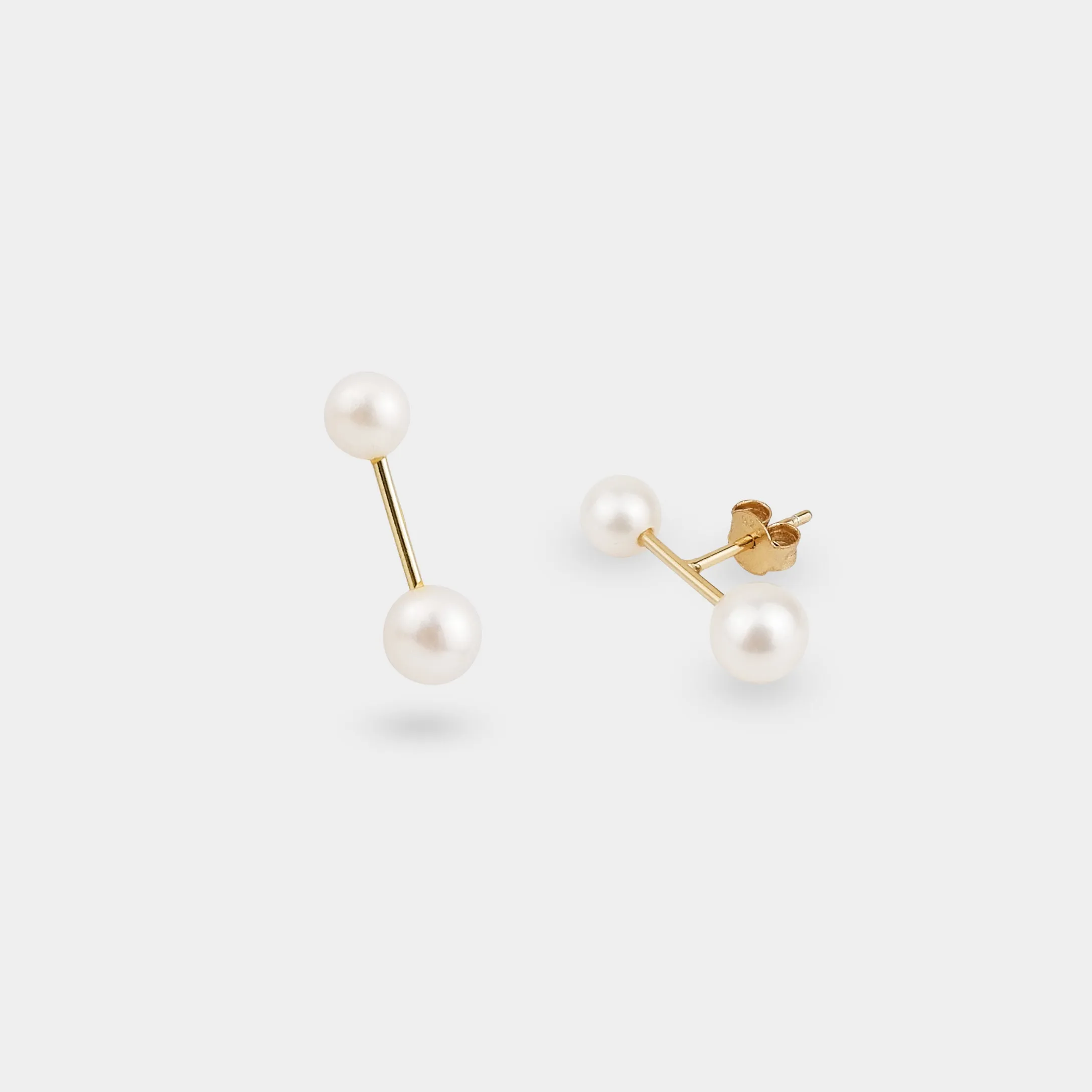 LINKED PEARLS EARRINGS