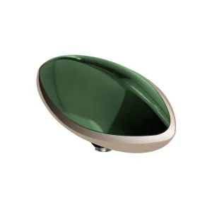 MelanO Marquise Gem 14mm - Olive/RG