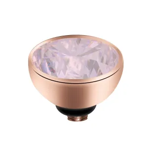 MelanO Round Gem 8mm - Milk Pink/RG