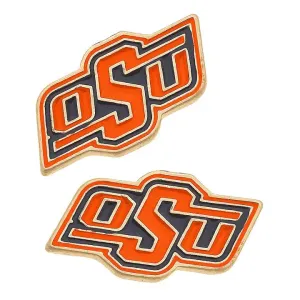 OSU Enamel Stud Earring