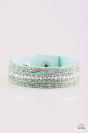 Paparazzi Bracelet ~ Harlem Hustle - Blue