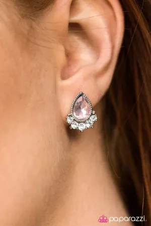 Paparazzi Earring ~ Shoot For The SUPERSTARS - Pink