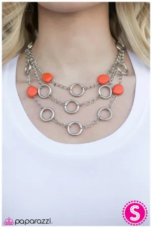 Paparazzi Necklace ~ The Optimist - Orange