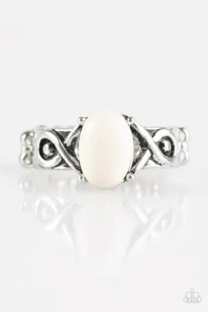 Paparazzi Ring ~ Stone Thrones - White