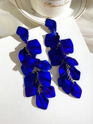 Purpdrank - Stylish Tasseled Acrylic Earrings Accessories