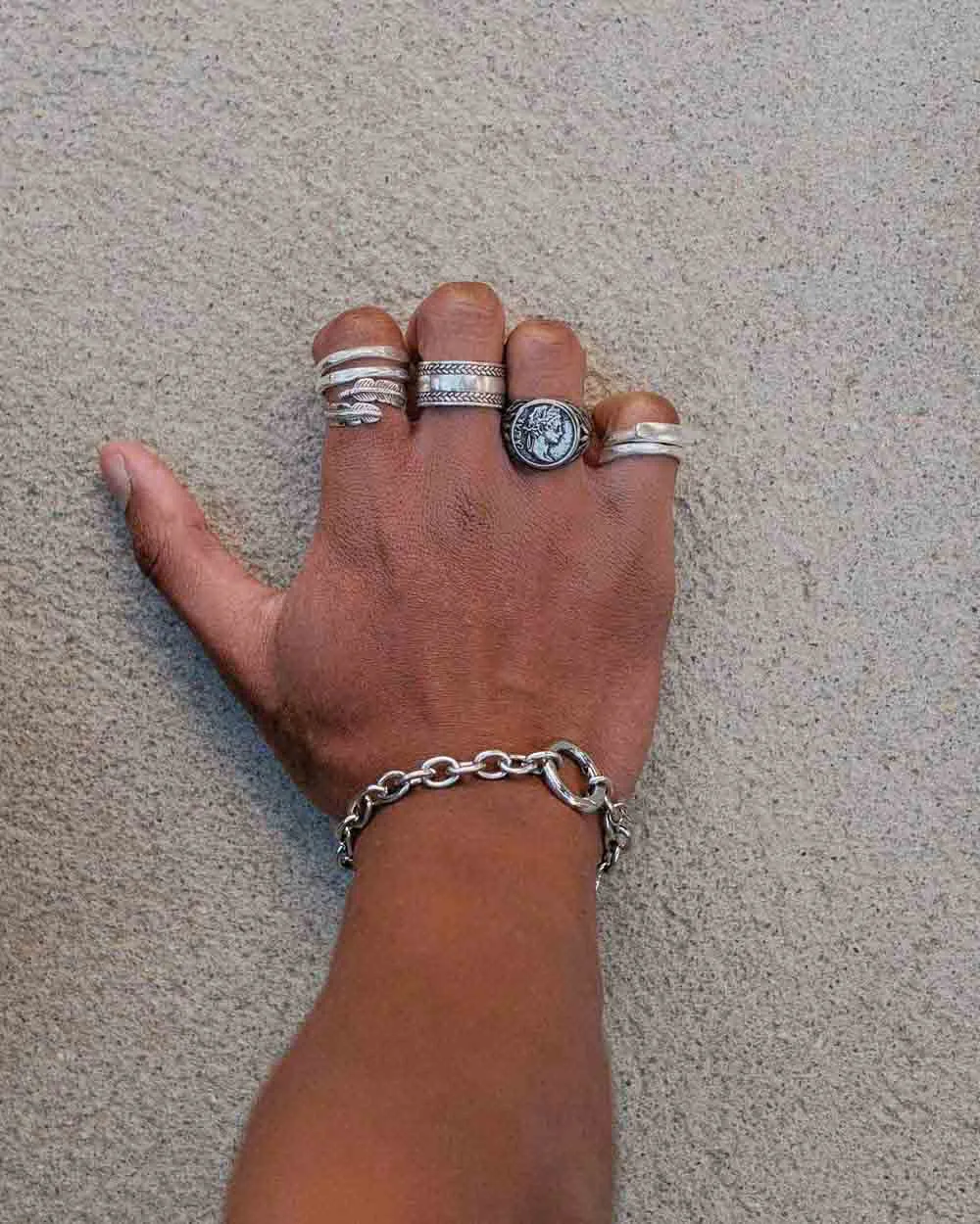 Ring Silver Bracelet