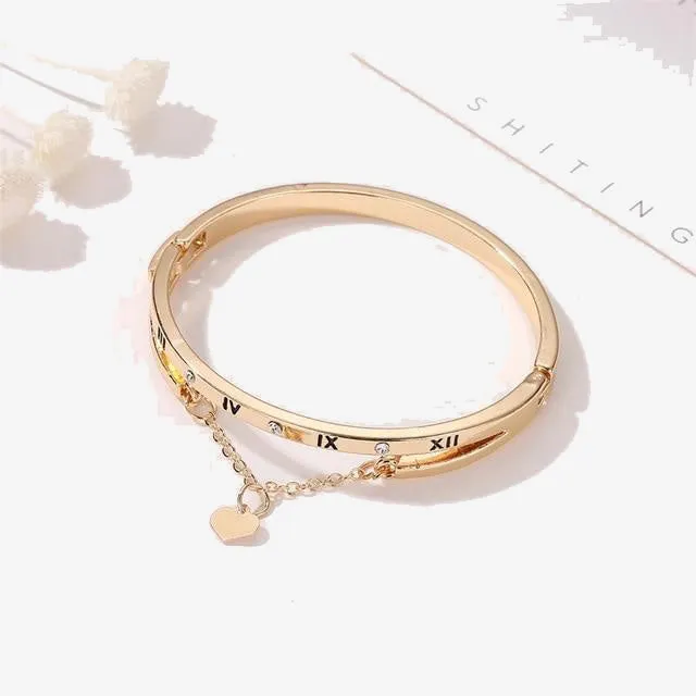 Rose Gold Silver Color Trendy Jewelry Gift