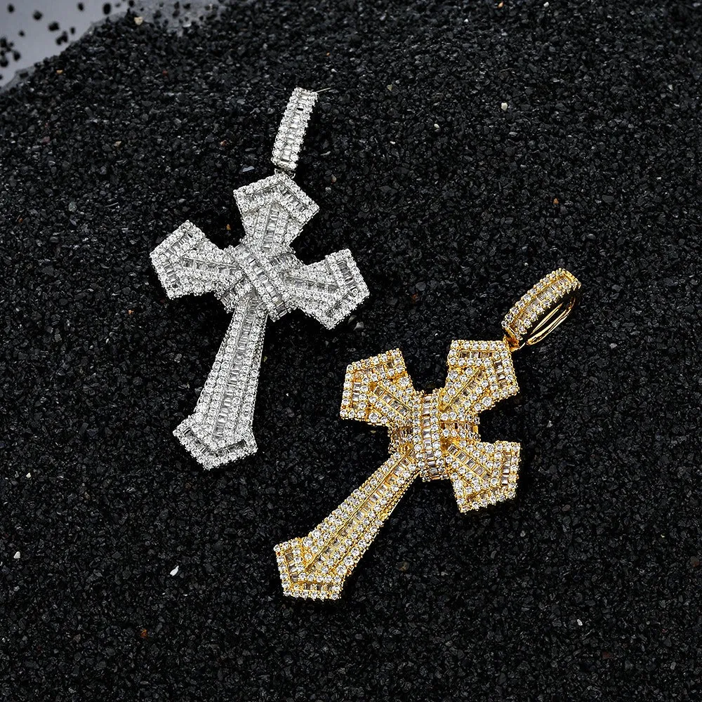 Sealed Gothic Cross Pendant