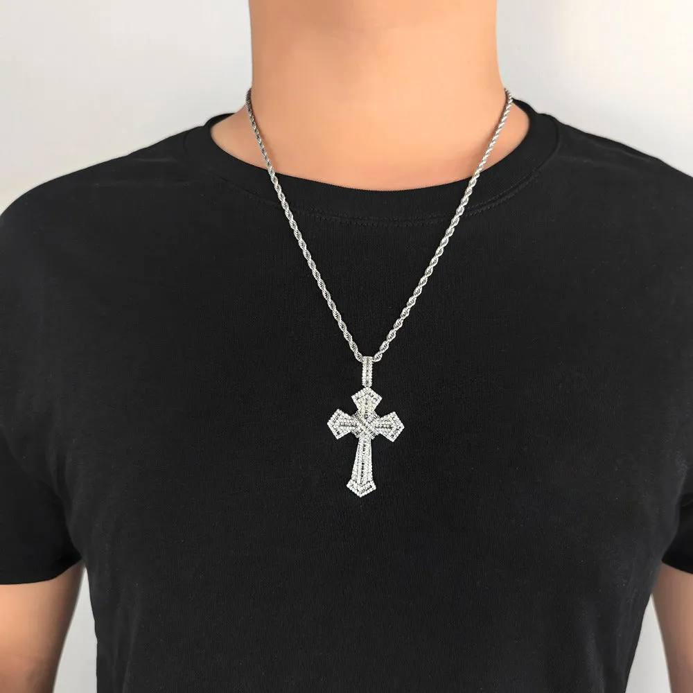 Sealed Gothic Cross Pendant