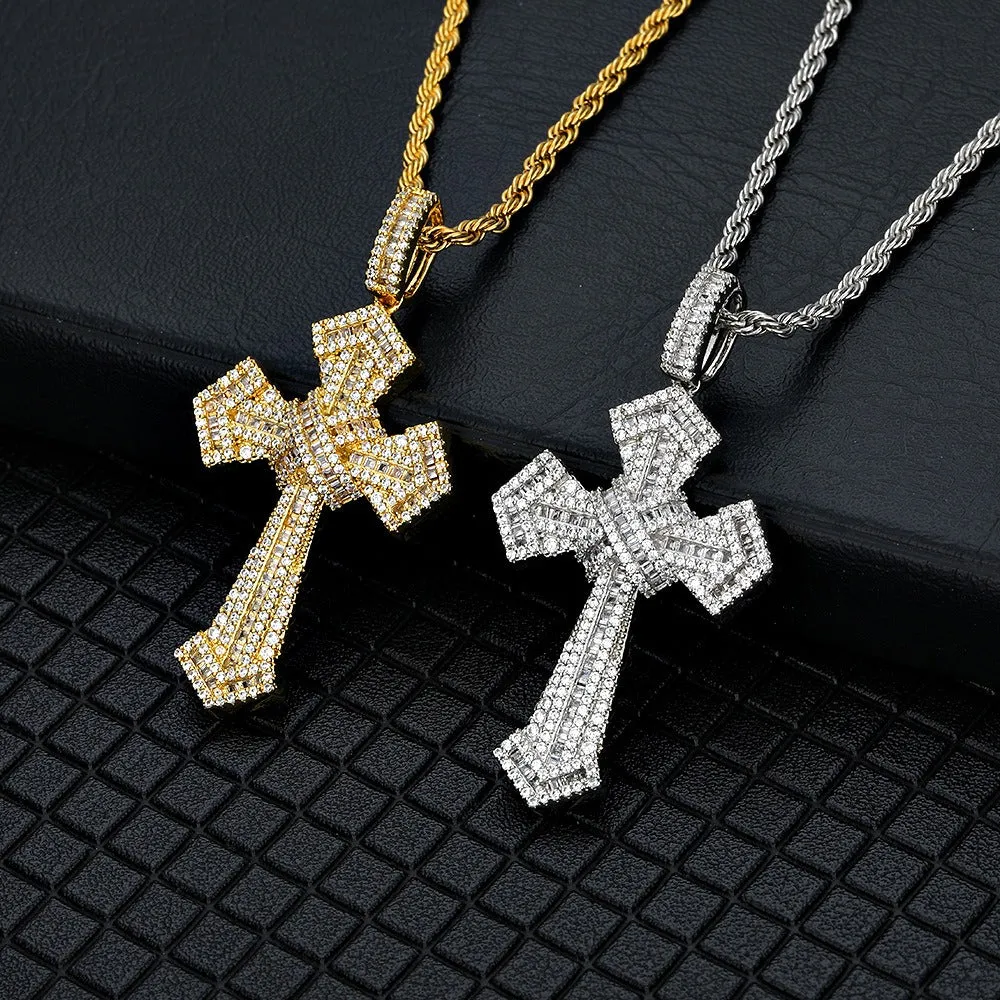 Sealed Gothic Cross Pendant