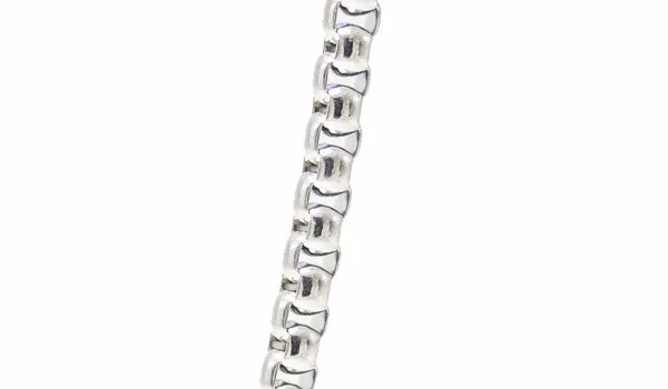 Silver Stainless Steel Book Chain