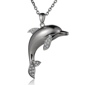 Sterling Silver Dolphin Necklace