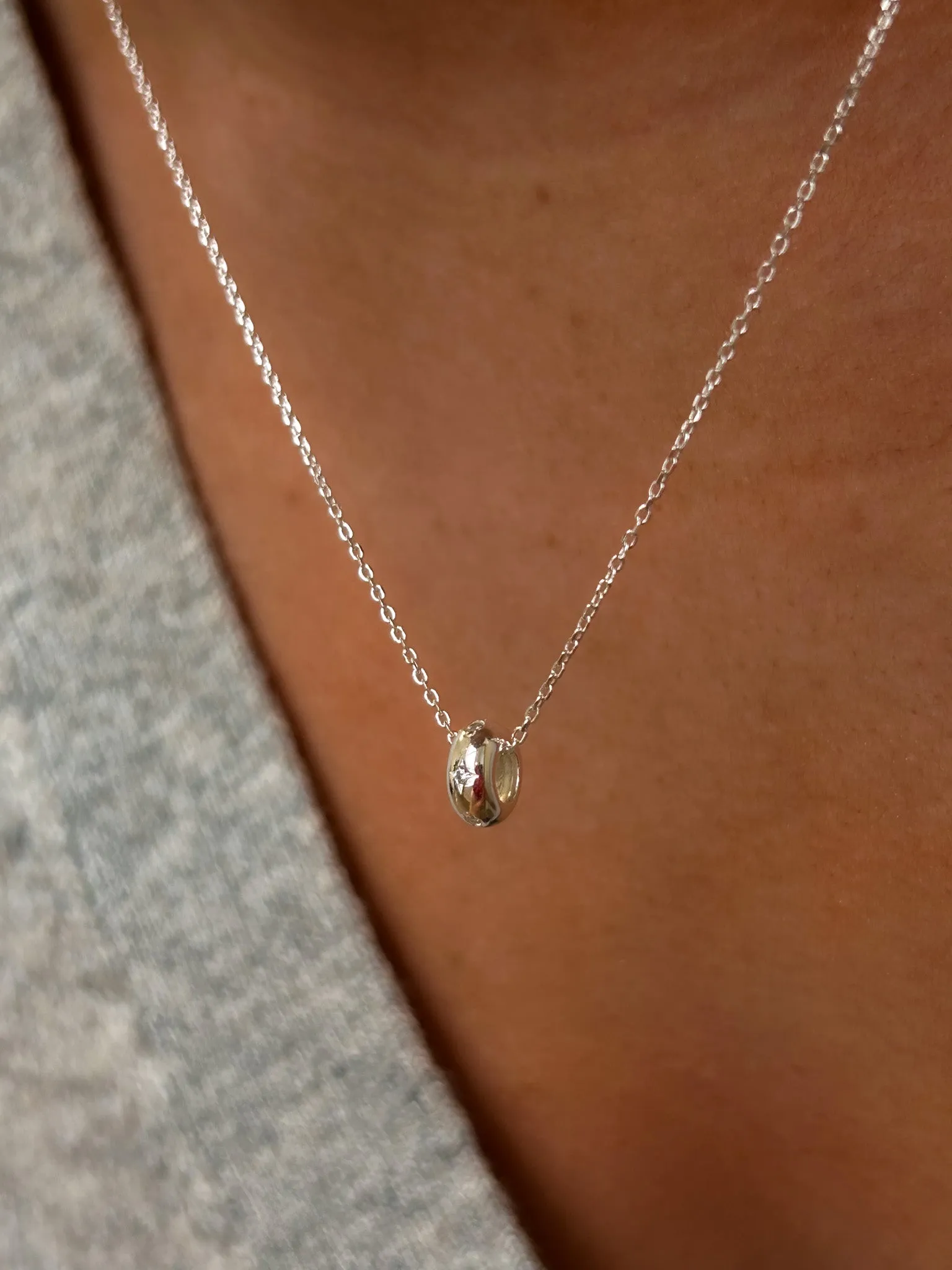 Sterling Silver Starry Cz Pendant